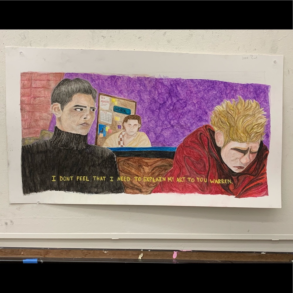 Original Empire Records drawing